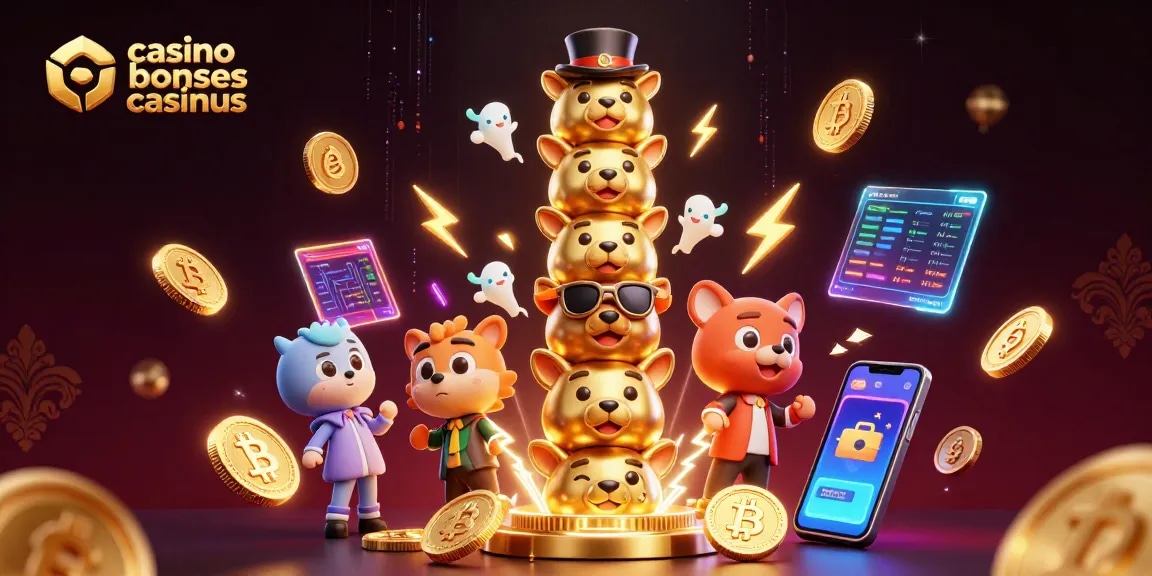 Explore casino bonuses casinous with an ultra-detailed 3D illustration showcasing unique gaming elements.