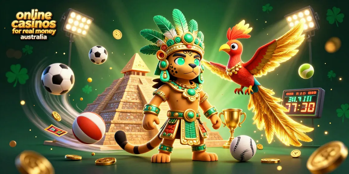 Experience thrilling action at online casinos for real money Australia with dynamic sports elements.